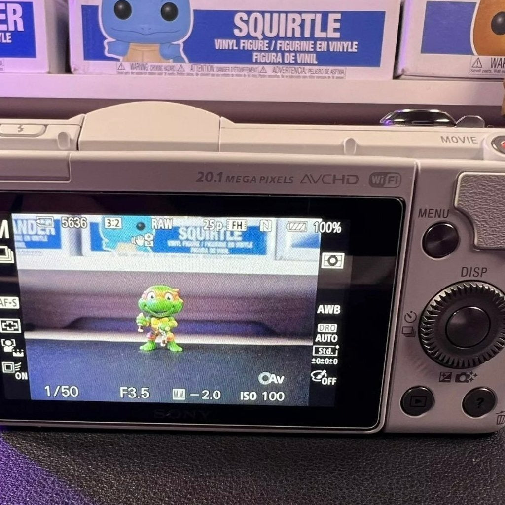 bevintage™ 🍇 ₊˚💜 Sony Alpha a5000 Mirrorless Digital Camera (White) with 16-50mm Lens 🍥 🎀📷