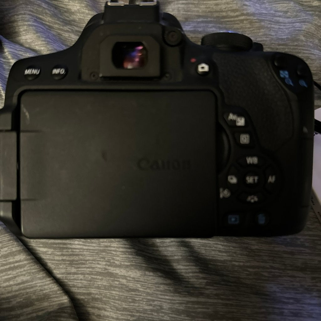 bevintage™ 🍇 ₊˚💜 Canon EOS Rebel T6i Digital Camera 🎀📷
