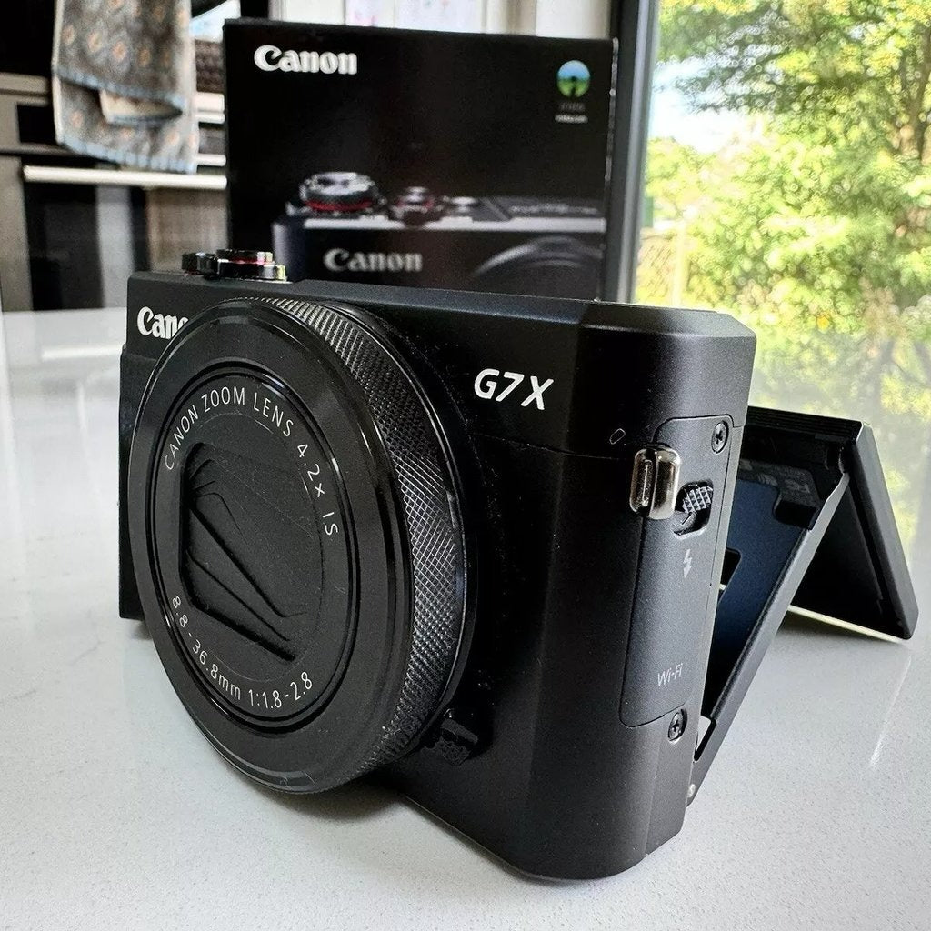 bevintage™ Used 🍇₊˚💜 Canon PowerShot G7X Mark II Digital Camera (Black) 🍥🎀📷