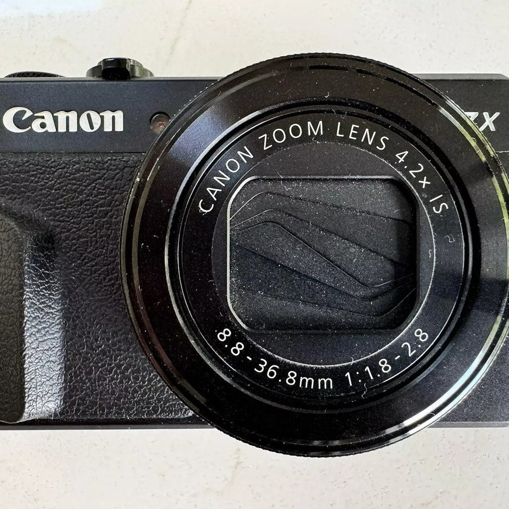 bevintage™ Used 🍇₊˚💜 Canon PowerShot G7X Mark II Digital Camera (Black) 🍥🎀📷
