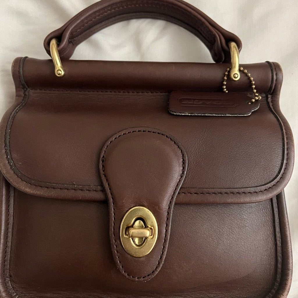 bevintage™ Vintage Coach mini Willis bag