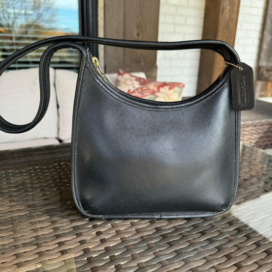 bevintage™ Vintage Coach Black 9020 Mini Ergo Zip🤎🌆