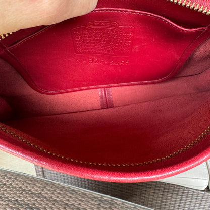 bevintage™ Vintage Coach Red Basic Bag 9455🍎🔥