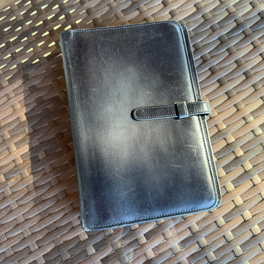 bevintage™ Vintage Coach Black Pocket Organizer🖤🍫