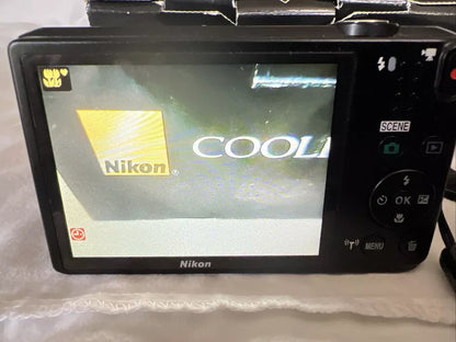 bevintage™ Used 🍇₊˚💜 Nikon Coolpix S6800 16.0MP Compact Digital Camera with 12x Optical Zoom 🍥🎀📷