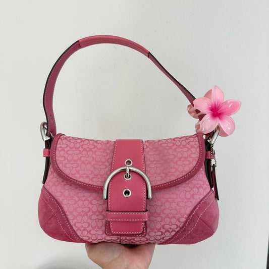 bevintage™ Vintage Coach Soho Jacquard shoulder bag