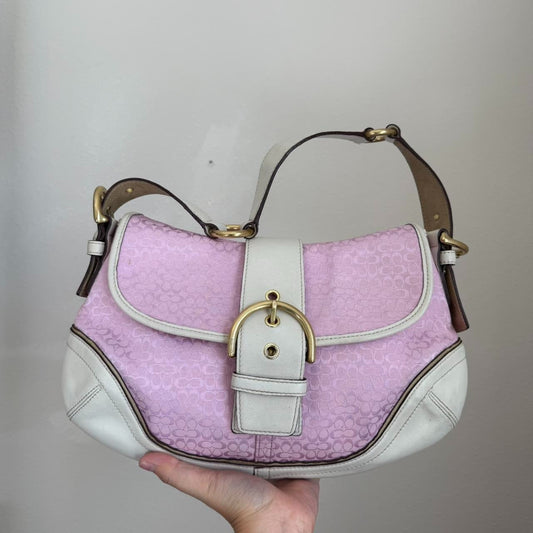 bevintage™ Vintage Coach Soho Jacquard shoulder bag