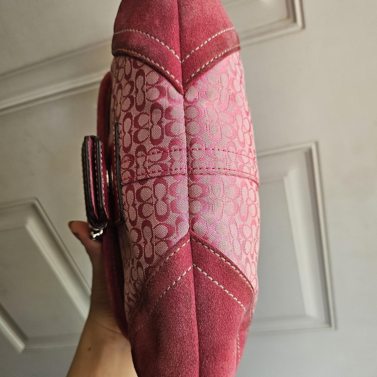bevintage™ Vintage Coach Mini Soho Buckle Flap Pink Shoulder Purse🌺🩷