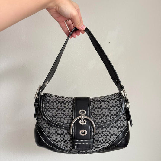 bevintage™ Coach Soho Jacquard shoulder bag
