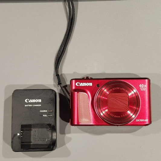 bevintage™ Used Canon PowerShot SX740 HS | 20.3MP - Red 📸💥