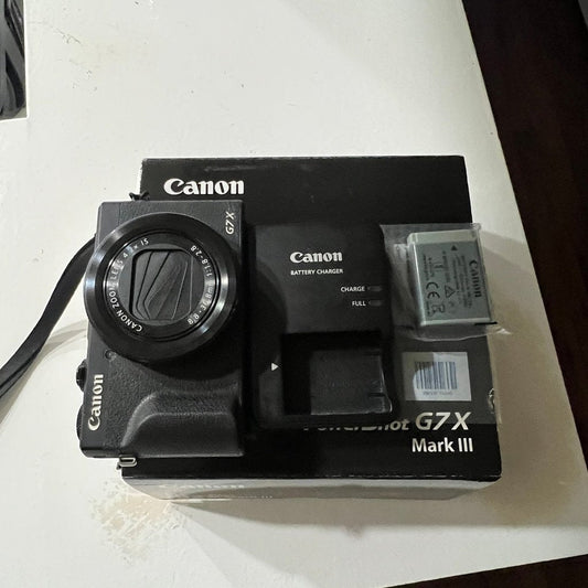 bevintage™ Used 🍇₊˚💜 Canon G7X Mark III 🍥🎀📷