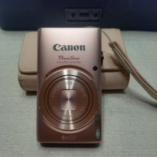 bevintage™ 🍇 ₊˚💜 Canon PowerShot ELPH 115 IS Digital Camera 🍥 🎀📷