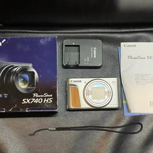 bevintage™ 🍇 ₊˚💜 Canon PowerShot SX740 HS Compact Digital Camera - 20.3MP 🍥 🎀📷