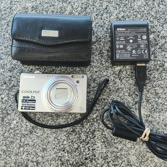 bevintage™ 🍇 ₊˚💜 Nikon Coolpix S6000 Digital Camera 🍥 🎀📷