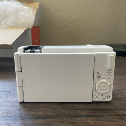 bevintage™ Used 🍇₊˚💜 Sony ZV-1F Digital Camera (White) - Like New 🍥🎀📷