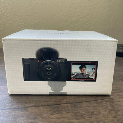 bevintage™ Used 🍇₊˚💜 Sony ZV-1F Digital Camera (White) - Like New 🍥🎀📷