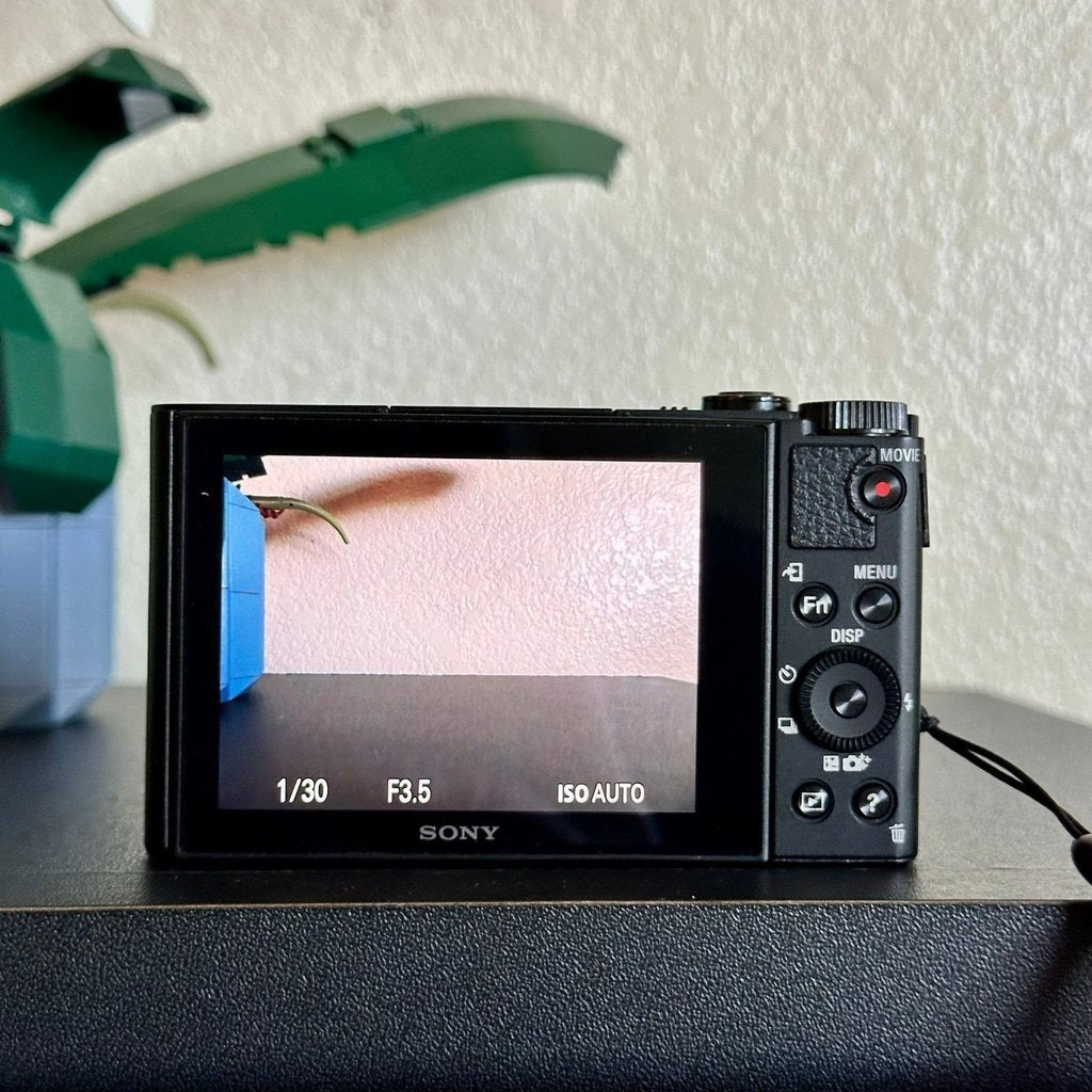 bevintage™ 🍇 🎀 Sony Cyber-shot DSC-WX500 Digital Camera (Black) - Compact 18.2MP with 30X Optical Zoom 📷