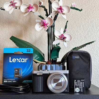 bevintage™ Used Panasonic Lumix DMC-ZS50 Digital Camera (Silver) | 12.1MP 📸✨