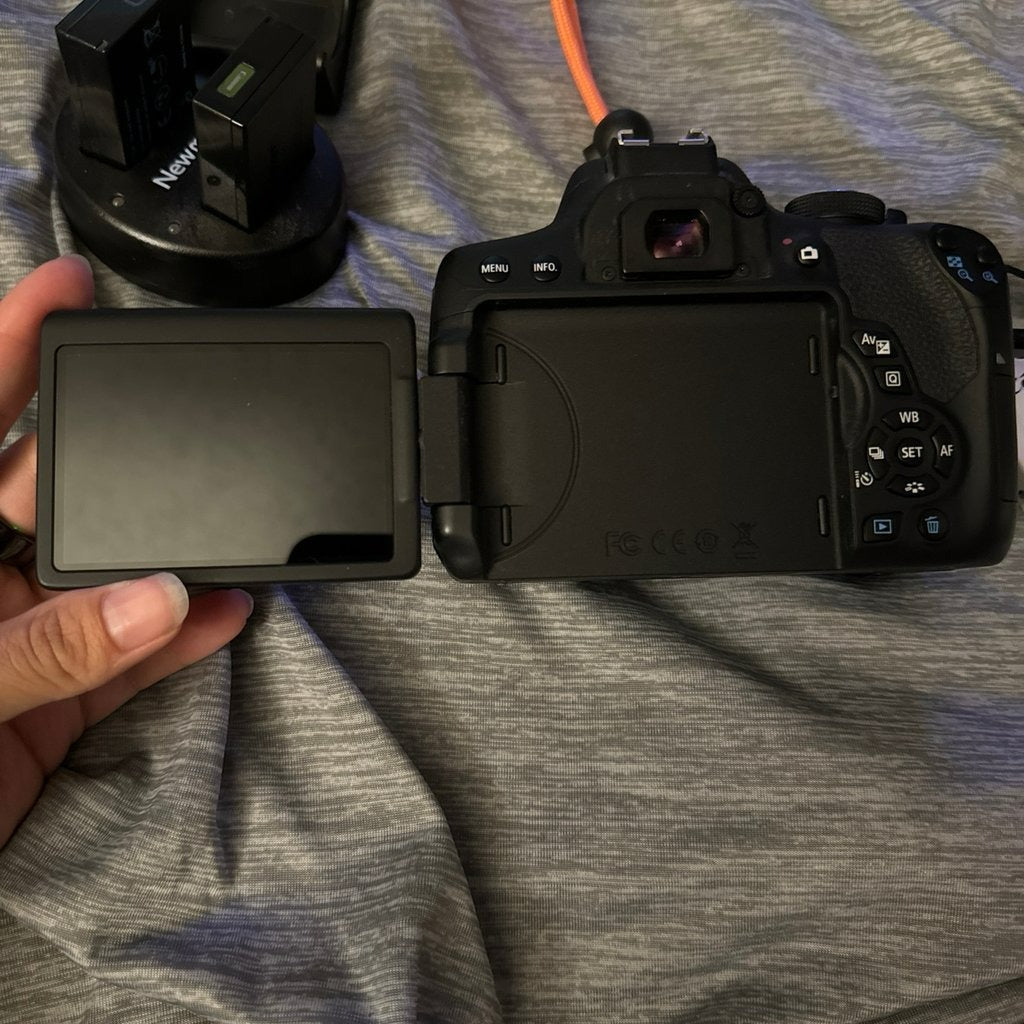 bevintage™ 🍇 ₊˚💜 Canon EOS Rebel T6i Digital Camera 🎀📷