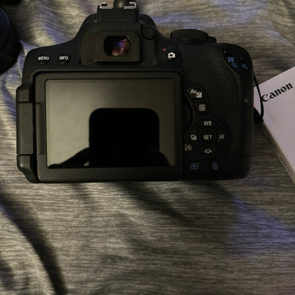 bevintage™ 🍇 ₊˚💜 Canon EOS Rebel T6i Digital Camera 🎀📷