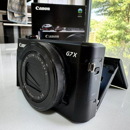 bevintage™ Used 🍇₊˚💜 Canon PowerShot G7X Mark II Digital Camera (Black) 🍥🎀📷