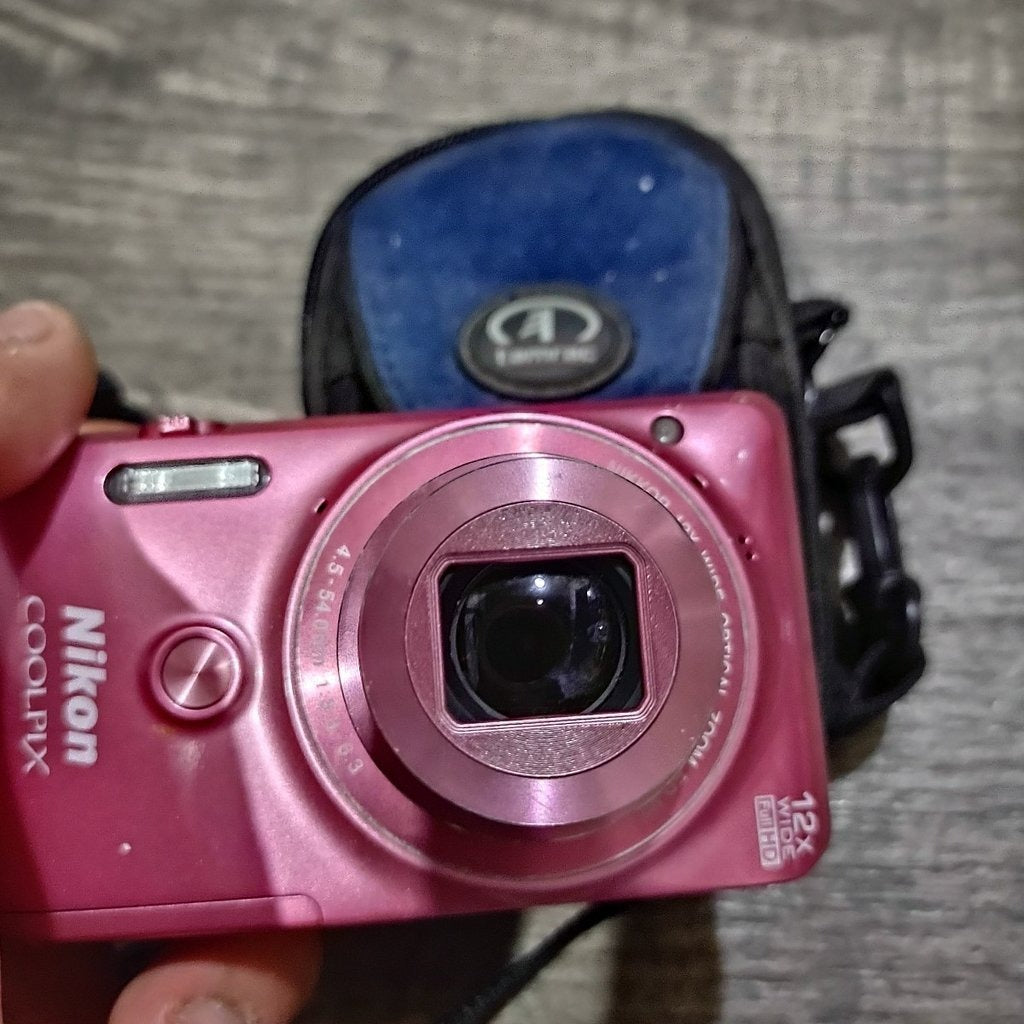 bevintage™ 🍇 ₊˚💜 Nikon COOLPIX S6900 Digital Camera (Glossy Pink) with 12x Optical Zoom and Wi-Fi 🍥 🎀📷