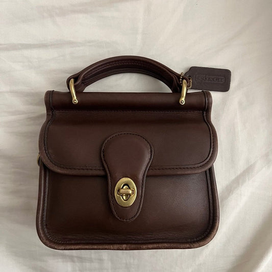 bevintage™ Vintage Coach mini Willis bag