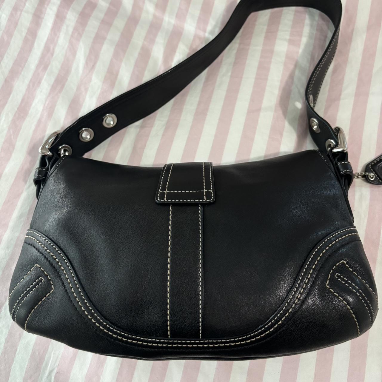 bevintage™ Coach Black Mini Soho🖤🍫