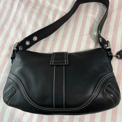 bevintage™ Coach Black Mini Soho🖤🍫